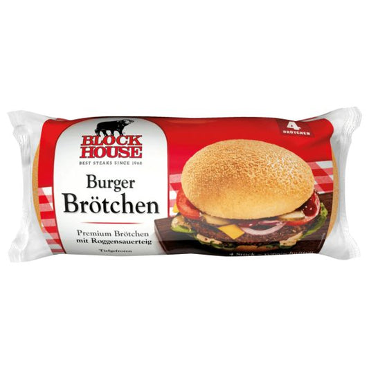 Block House Burger Brötchen 4 x 70 g
