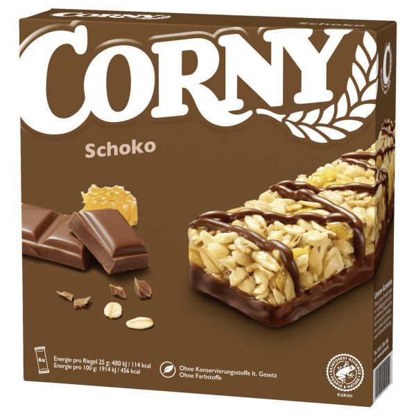 Corny Rode Corny Muesli Bar Chocolate - 150 g – Taste Matters Company Limited