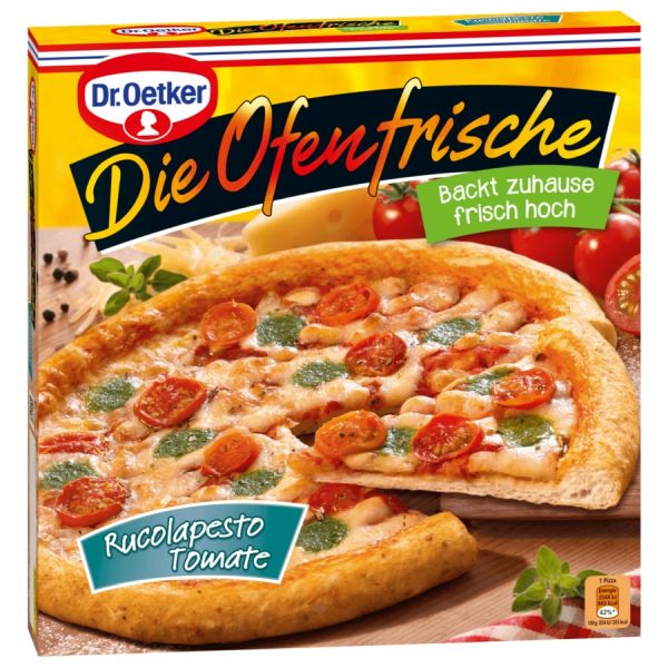 Dr. Oetker Die Ofenfrische Pizza Rucolapesto Tomate - 415 g
