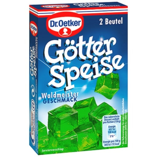 Dr. Oetker Götterspeise Waldmeister Jello Woodruff - 24 g