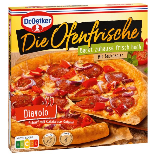 Dr. Oetker Die Ofenfrische Pizza Diavolo - 405 g