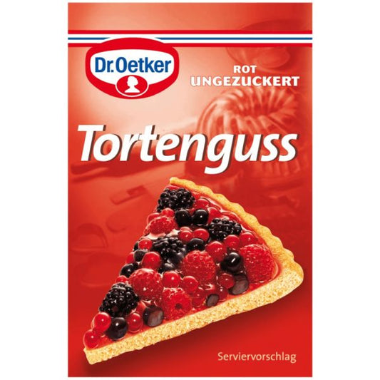 Dr. Oetker Tortenguss rot  - 36 g