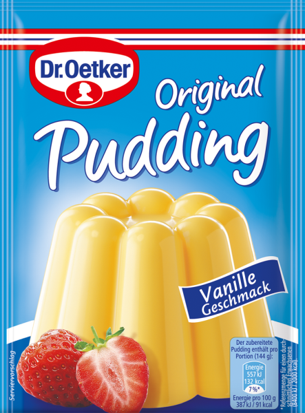 Dr. Oetker Original Vanille Pudding - 37 g