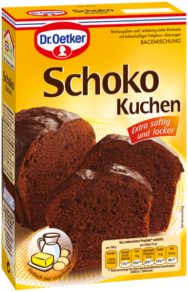 Dr. Oetker Chocolate Cake - 485 g