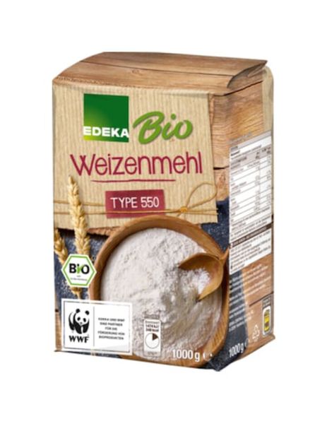 Edeka Organic Wheat Flour Type 550 - 1000 g