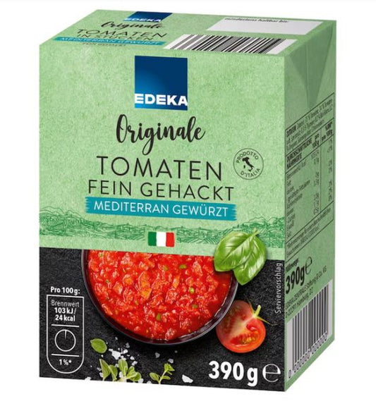 Edeka Tomaten in Stücken mediterran gewürzt - 390 g