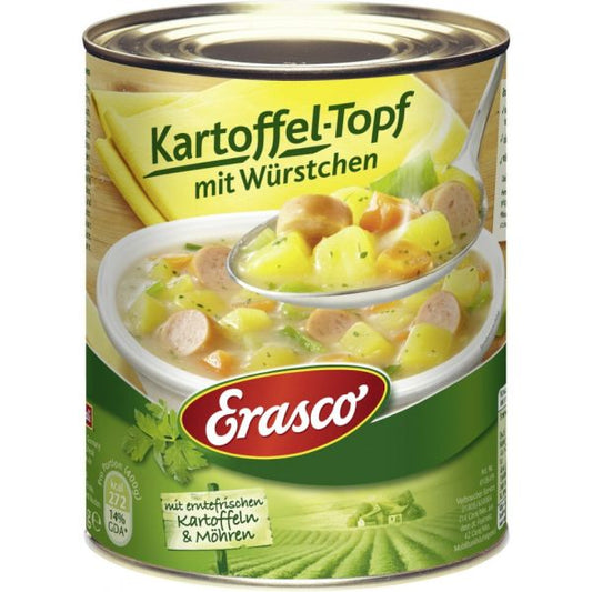 Erasco Potato Stew with Sausages - 800 ml