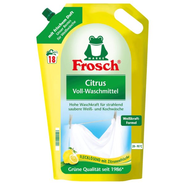 Frosch Citrus Waschmittel - 1800 ml