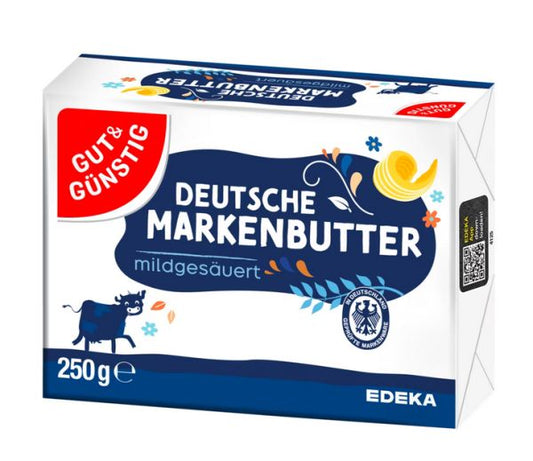 Butter mild gesäuert (Gut & Günstig) - 250 g