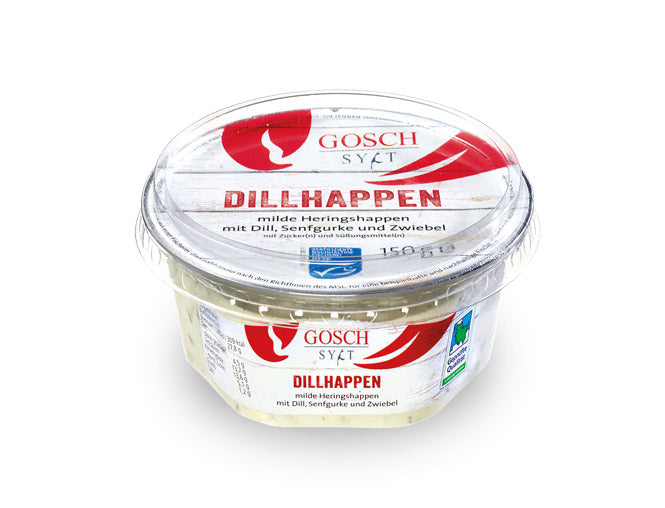 Gosch Sylt List Heringstopf Pickled Herring with Celery, Apple, Onion & Dill - 150 g