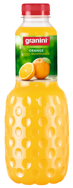 granini Orangensaft ohne Fruchtfleisch - 1000 ml