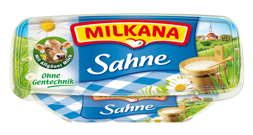 Milkana Sahne Full Fat Cream Cheese - 190 g