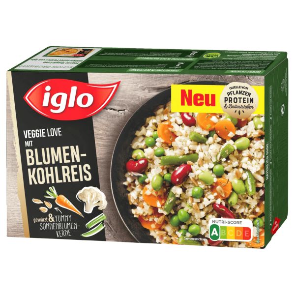 Iglo Veggie Love Cauliflower Rice - 400 g – Taste Matters Company Limited