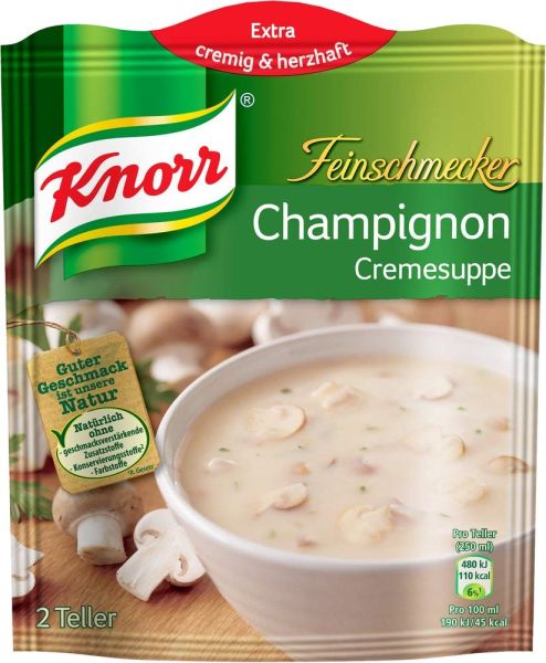 Knorr Feinschmecker Champignoncreme Suppe - 45 g