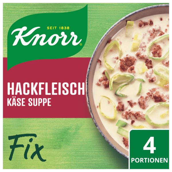 Knorr Fix Hackfleisch Käsesuppe - 58 g