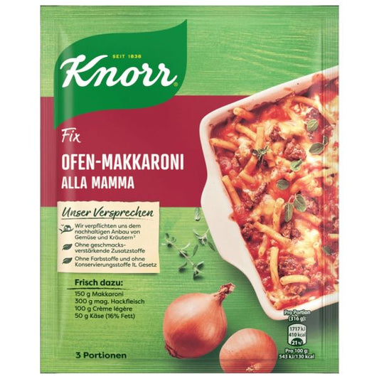 Knorr Fix Ofen Maccaroni alla Mama - 48 g