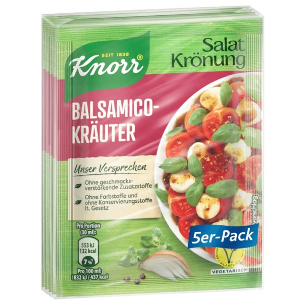 Knorr Salatkrönung Balsamico Kräuter - 55 g