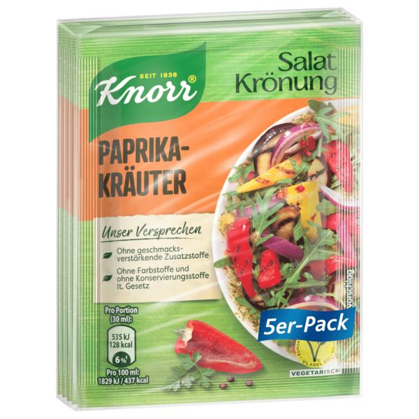 Knorr Salatkrönung Paprika Kräuter - 45 g