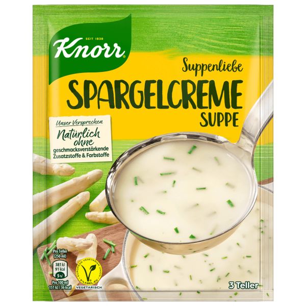 Knorr Suppenliebe Spargelcremesuppe - 60 g