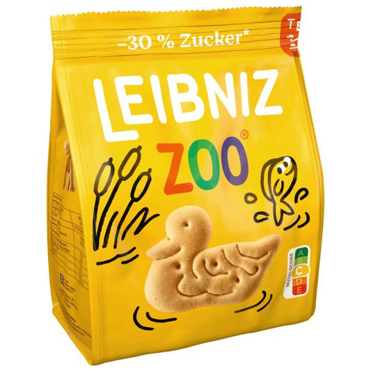 Leibniz Zoo minus 30% Sugar - 125 g
