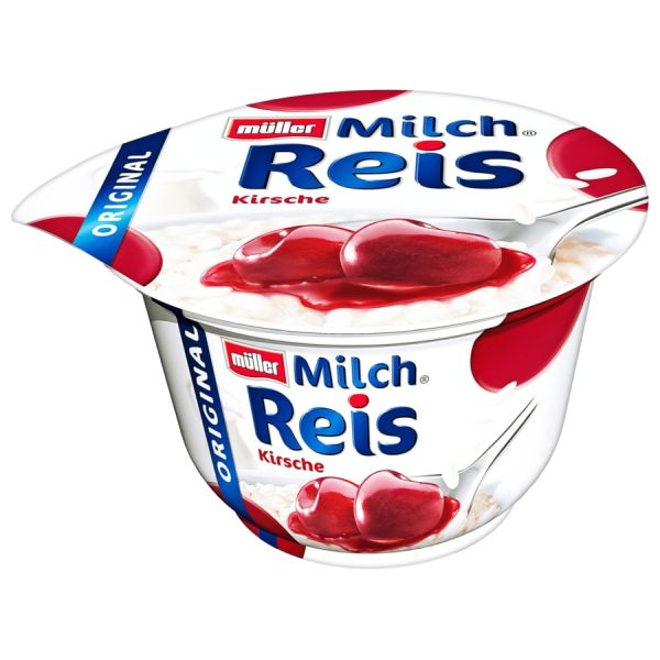 Mueller Rice Müller Rice Pudding Cherry - 200 g – Taste Matters Company Limited