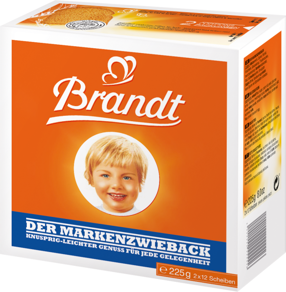 Brandt Zwieback - 225 g