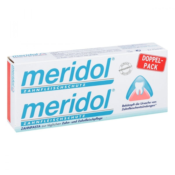 Meridol Toothpaste Ingredients Meridol Toothpaste Double Pack - 150 ml – Taste Matters Company Limited