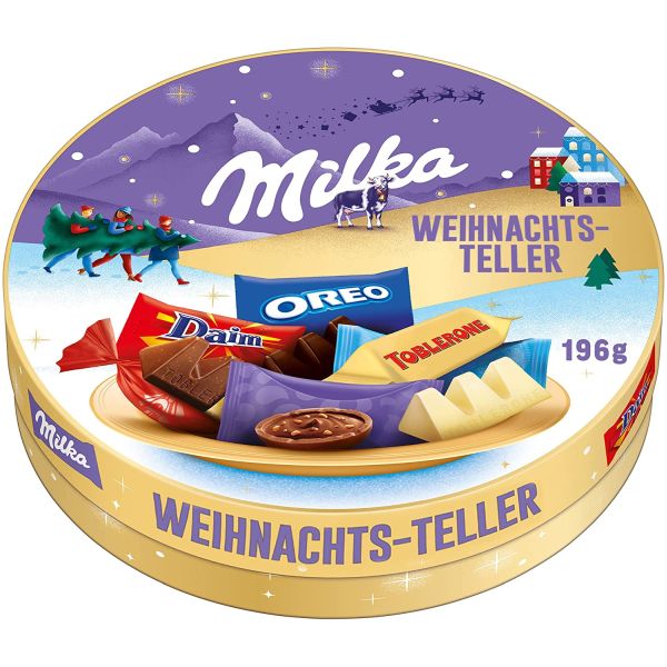 Milka Weihnachtsteller - 196 g