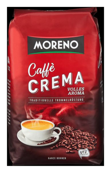 Moreno Caffee Crema ganze Bohne - 1000 g