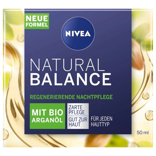 Nivea Natural Balance Nachtcreme - 50 ml