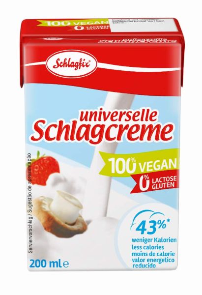 Schlagfix Universelle Schlagcreme vegan - 200 ml