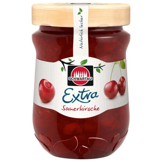 Schwartau Extra Sour Cherry Jam - 340 g