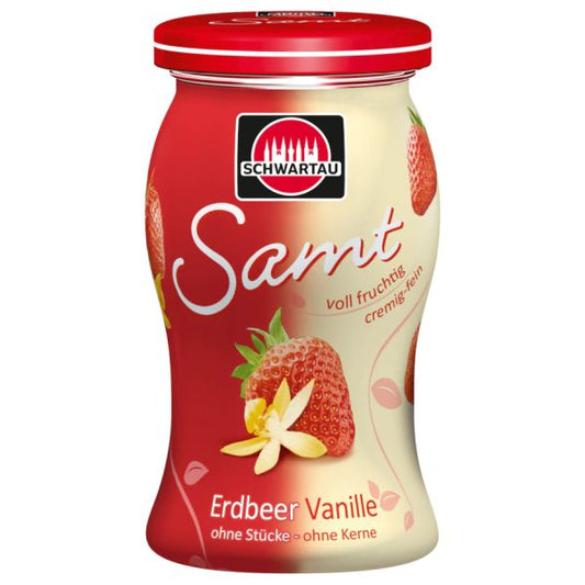 Schwartau Samt Erdbeer-Vanille - 270 g