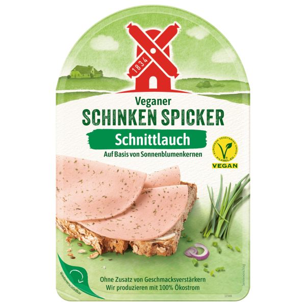 Rügenwalder Vegetarian Cold Cut with Chive - 80 g – Taste Matters ...