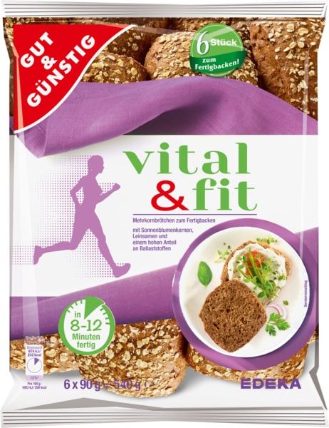 Vital & Fit Rolls (Gut & Günstig) - 540 g